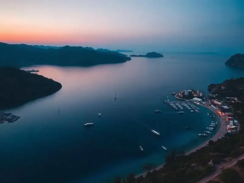 Fethiye bölgesinden bir görünüm