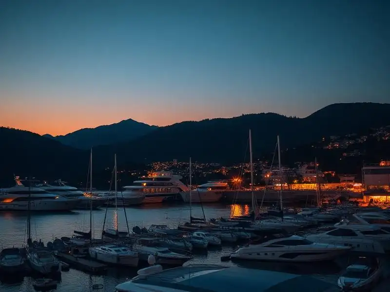 Marmaris bölgesinden bir görünüm